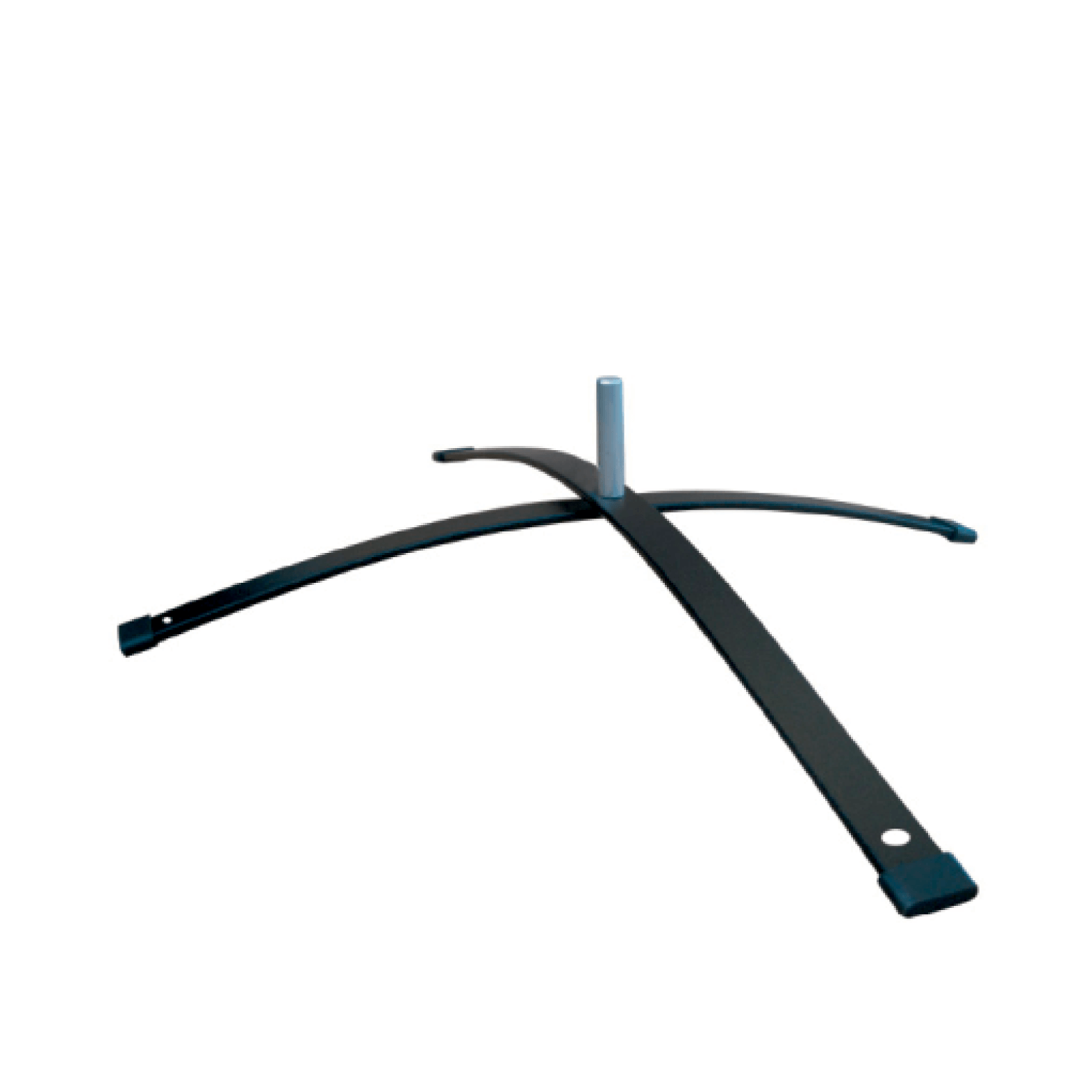 Base en forma de cruz pasador de aluminio