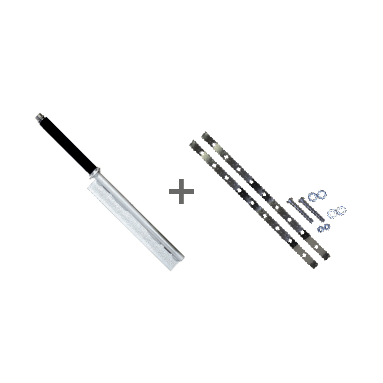 Soporte para postes con rotador eco (incluye bridas de
                        montaje)