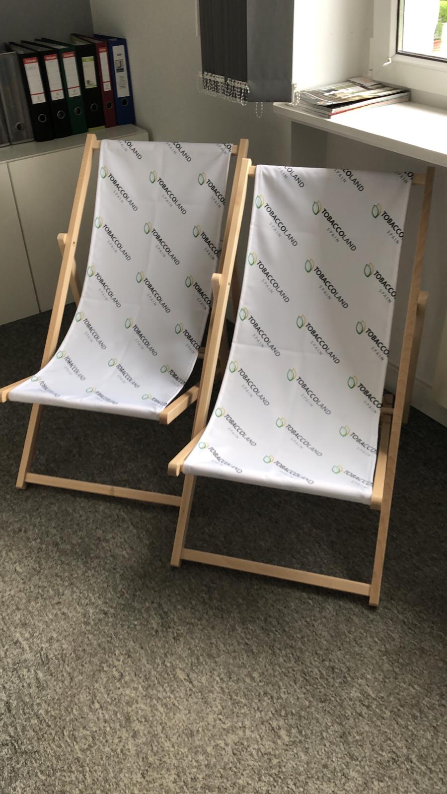 Tumbonas publicitarias para TOBACCOLAND