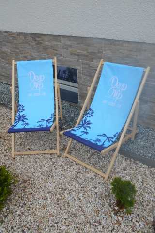 Tumbonas publicitarias