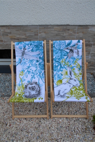 Tumbonas publicitarias de REACCIÓN