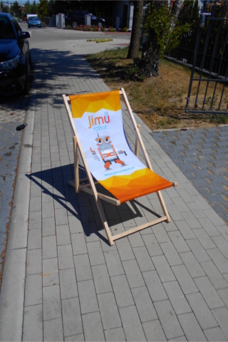 Tumbona fabricada para empresa Jimu