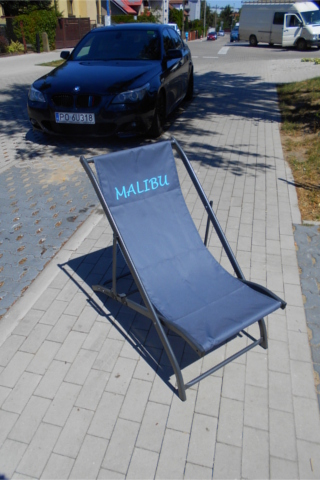 Tumbona fabricada para restaurante Mailibu