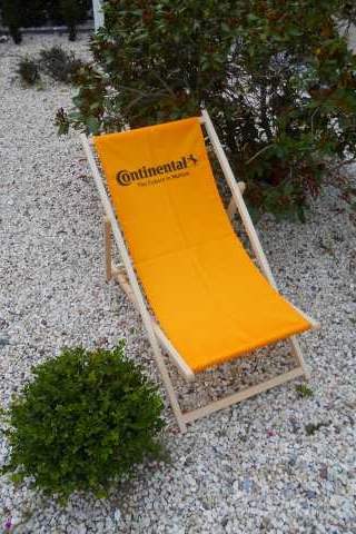 Tumbona publicitaria