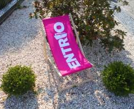 Tumbona publicitaria