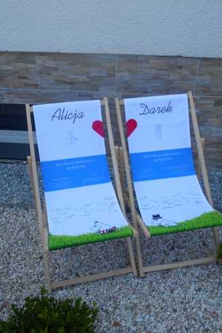 Tumbonas con impresión a todo color