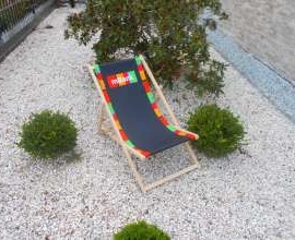 Tumbona con gráfico