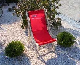 Tumbonas publicitarias