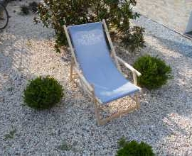 Tumbonas con gráfico