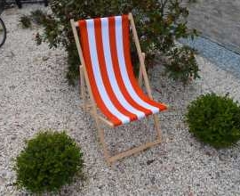 Tumbonas con gráfico