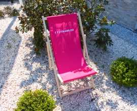 Tumbonas publicitarias