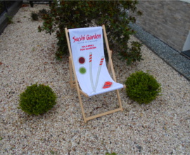 Tumbonas publicitarias